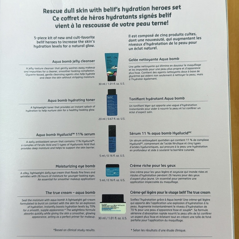 Belif Hydration Heroes 5 Piece Gift Set!!🔥🔥🔥 - Picture 9 of 16